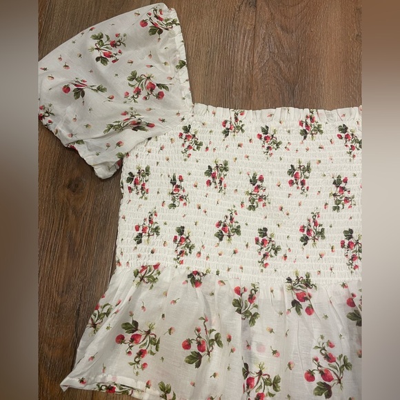 J. Crew White Printed Blouse - Picture 3 of 4